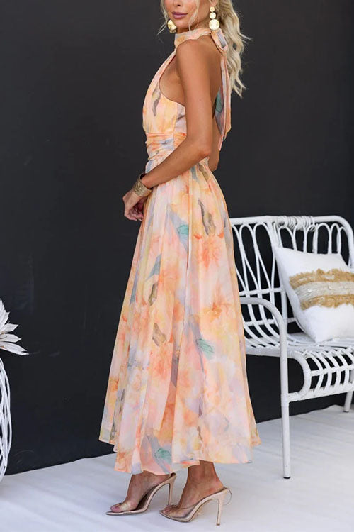 Ava™ – Vestido Maxi Floral