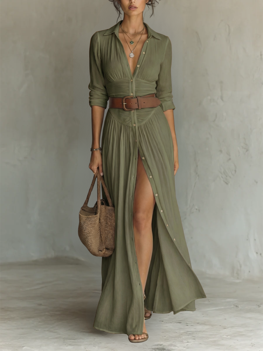 Elsa™ | Vestido Maxi Elegante