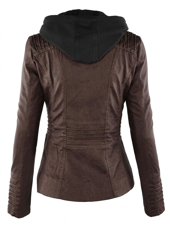 Asunción - Chaqueta de Piel Resistente y Elegante
