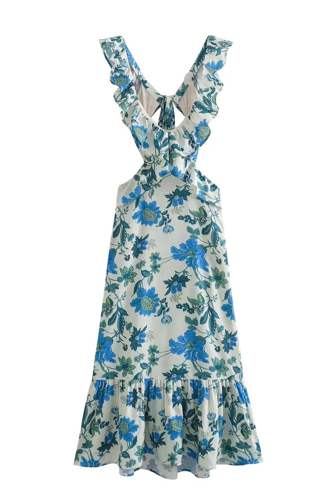 Yafit™ | Vestido Floral con Volantes