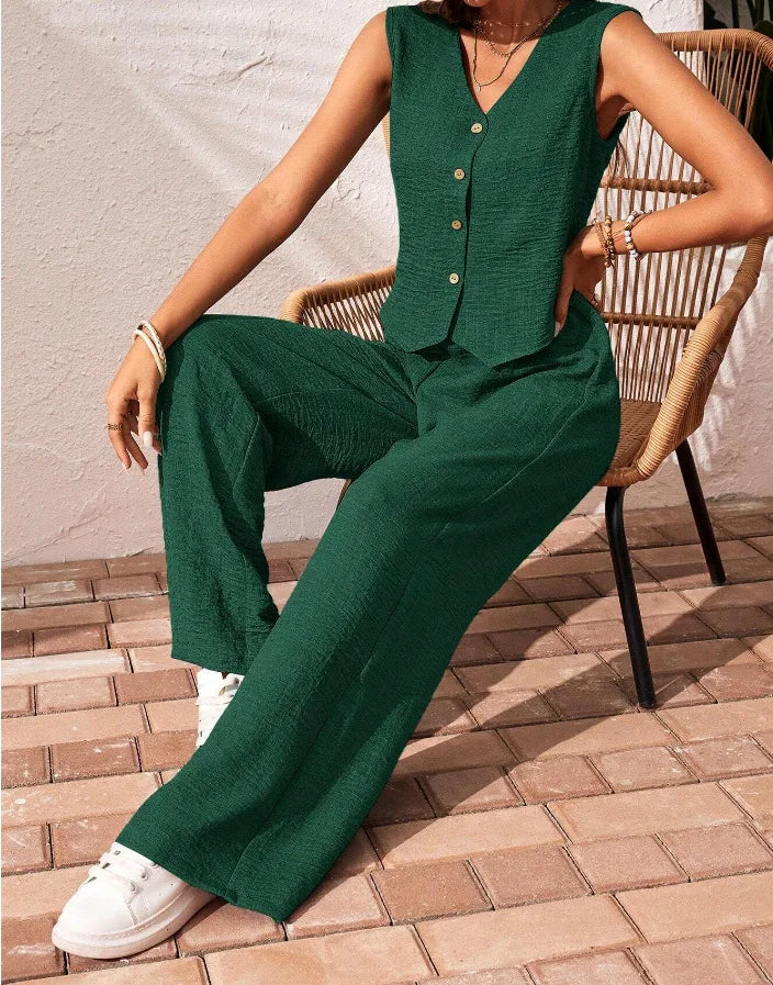Celia™ | Conjunto De Lino
