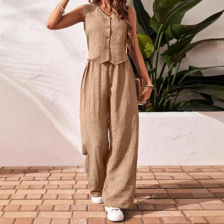 Celia™ | Conjunto De Lino