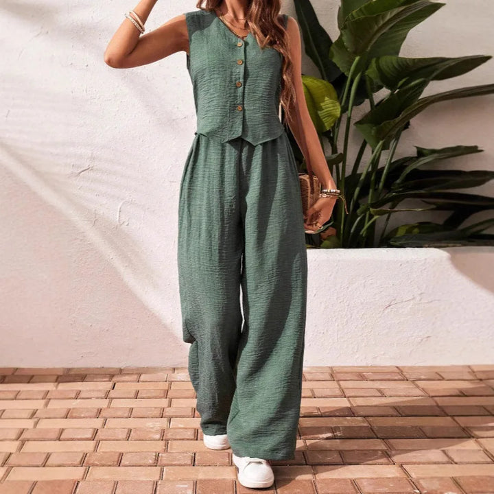 Celia™ | Conjunto De Lino