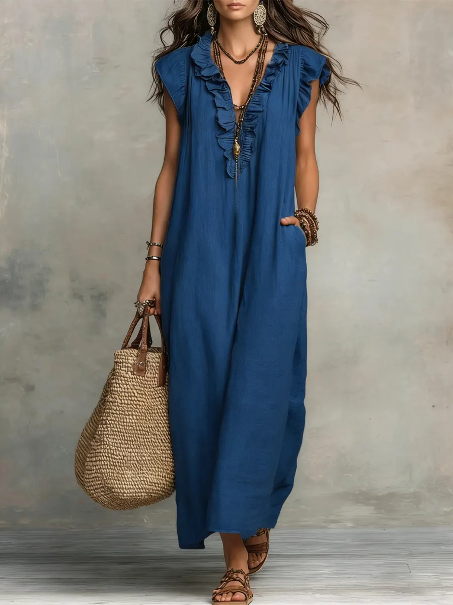 Camila™  | Vestido largo bohemio