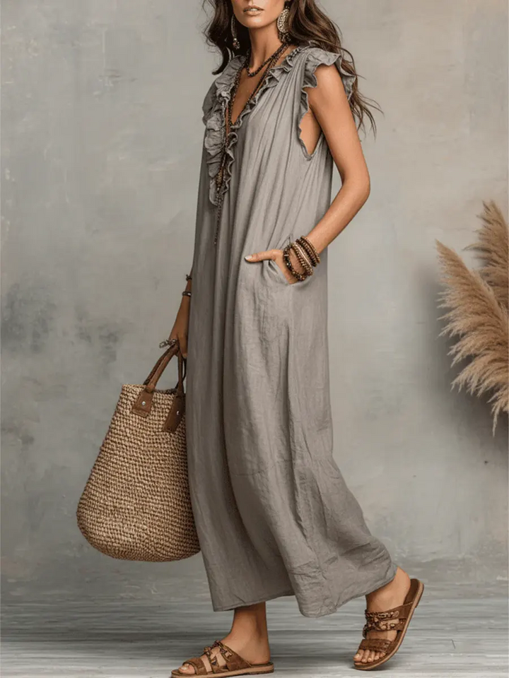 Camila™  | Vestido largo bohemio