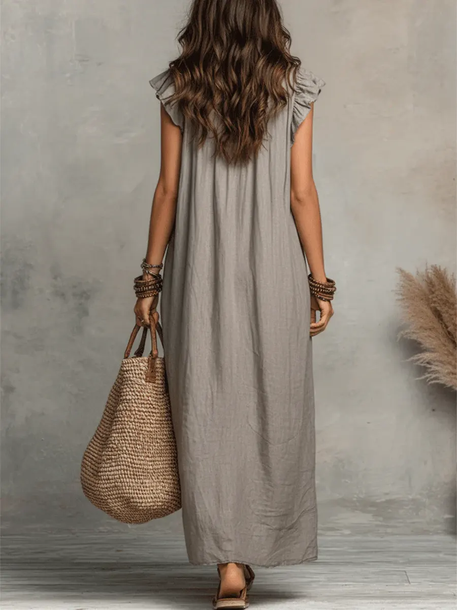 Camila™  | Vestido largo bohemio
