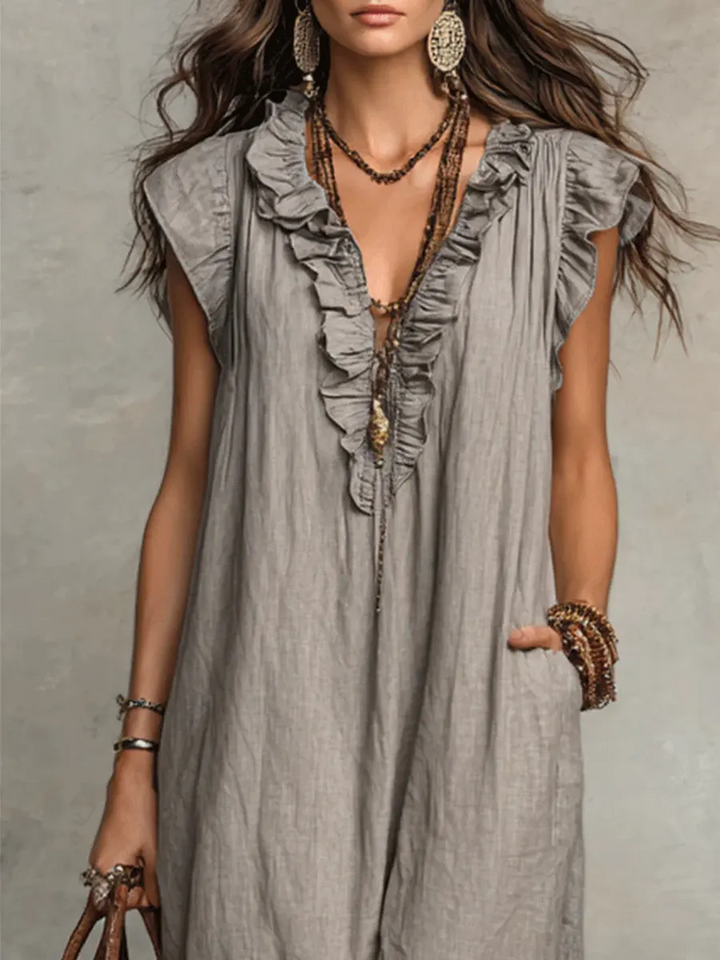 Camila™  | Vestido largo bohemio