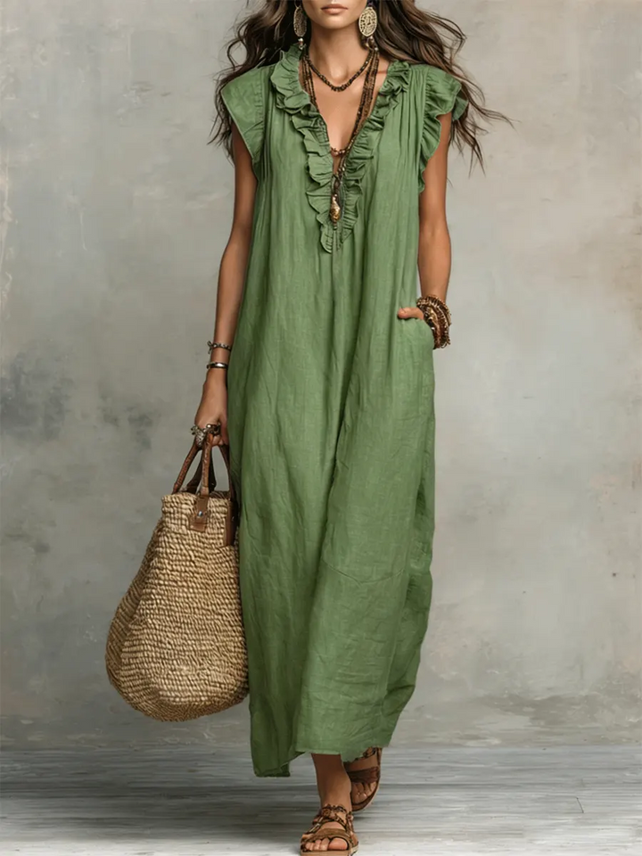 Camila™  | Vestido largo bohemio