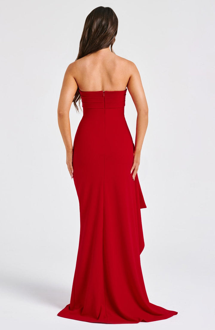 Omina™ | Vestido Maxi Luxe Sin Tirantes